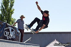 Skateboarding