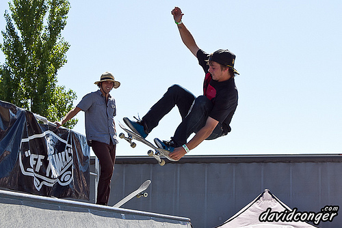Skateboarding